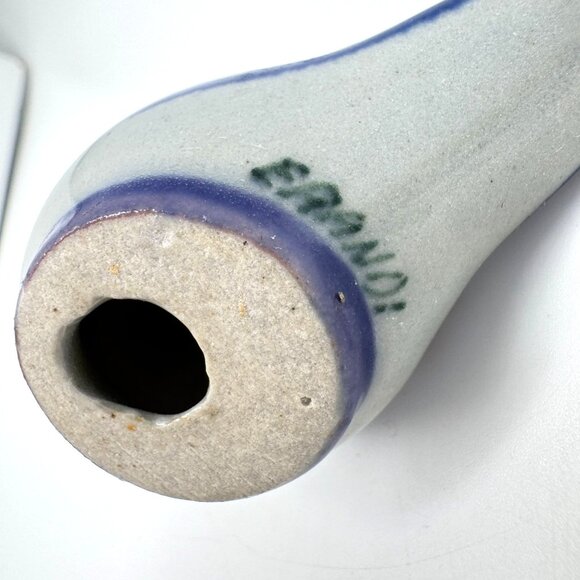 Tonala Mexico 2Pc Mini Birds Hand Painted Art Pottery Figurine Signed Decor Vtg - Picture 11 of 15